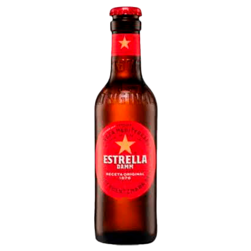 Cerveza Estrella Damm 33 cl.